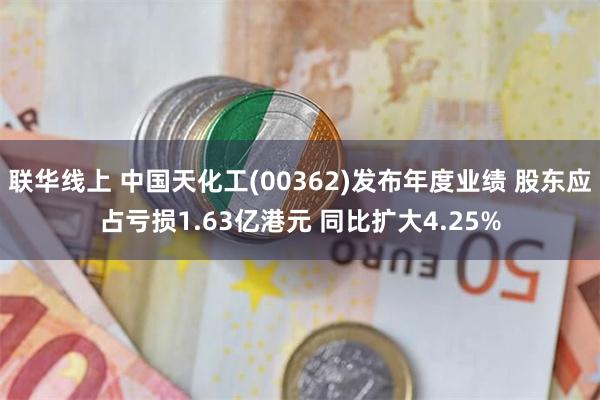 联华线上 中国天化工(00362)发布年度业绩 股东应占亏损1.63亿港元 同比扩大4.25%